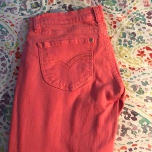 Pink Levi Jeans